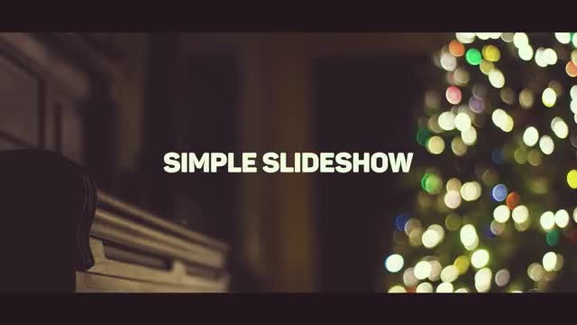 Simple Slideshow: After Effects Templates