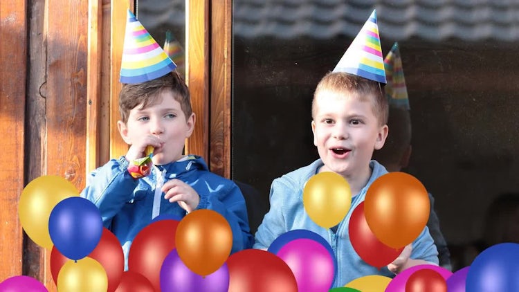 Balloon Transitions Pack: Stock Motion Graphics