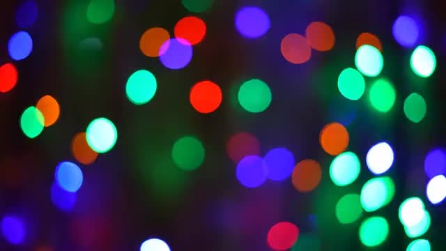 Christmas Lights: Stock Video