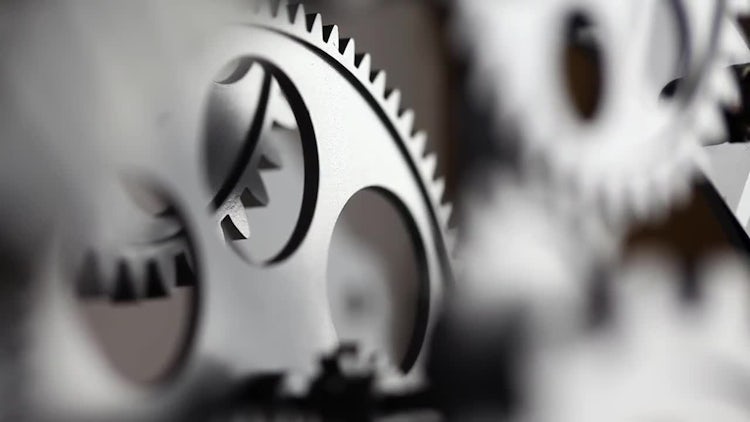 Clock Gears: Stock Video