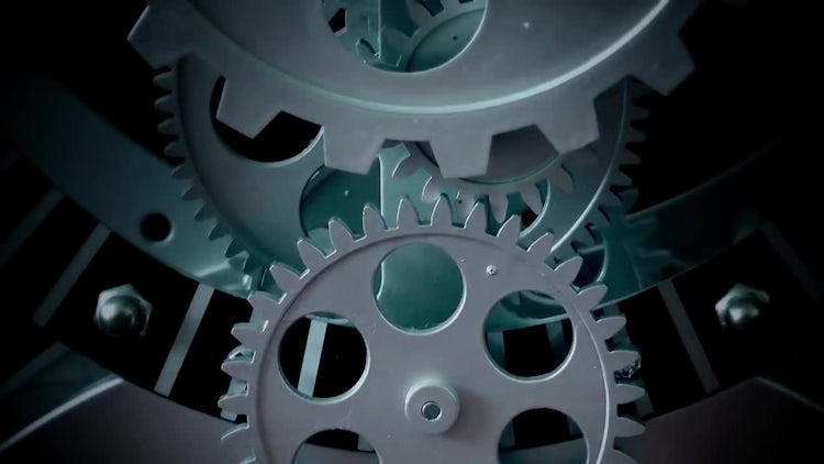 Old Clock Gears: Stock Video