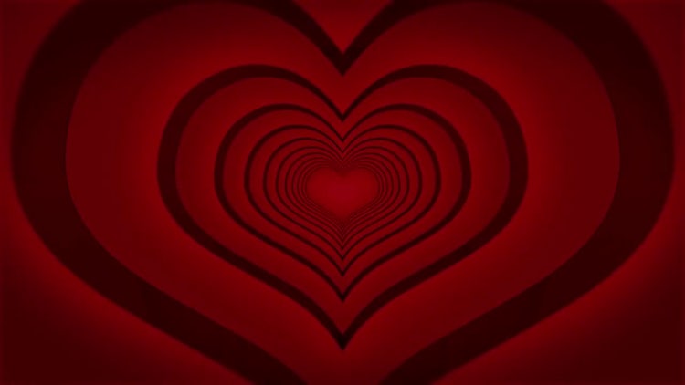 Hearts Background: Stock Motion Graphics