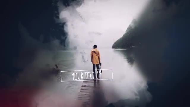 Ink Parallax Slideshow: After Effects Templates
