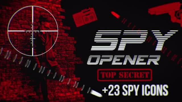 Spy Opener: Premiere Pro Templates