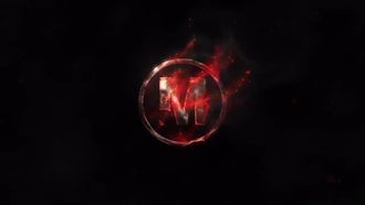 Cinematic Fire Logo: After Effects Templates