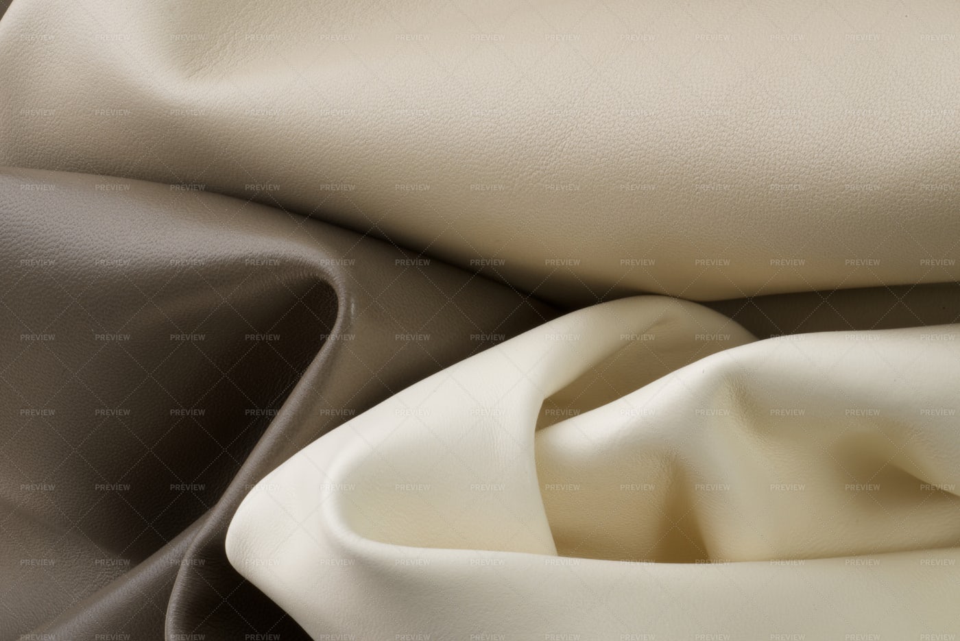White And Brown Leather: Stock Photos