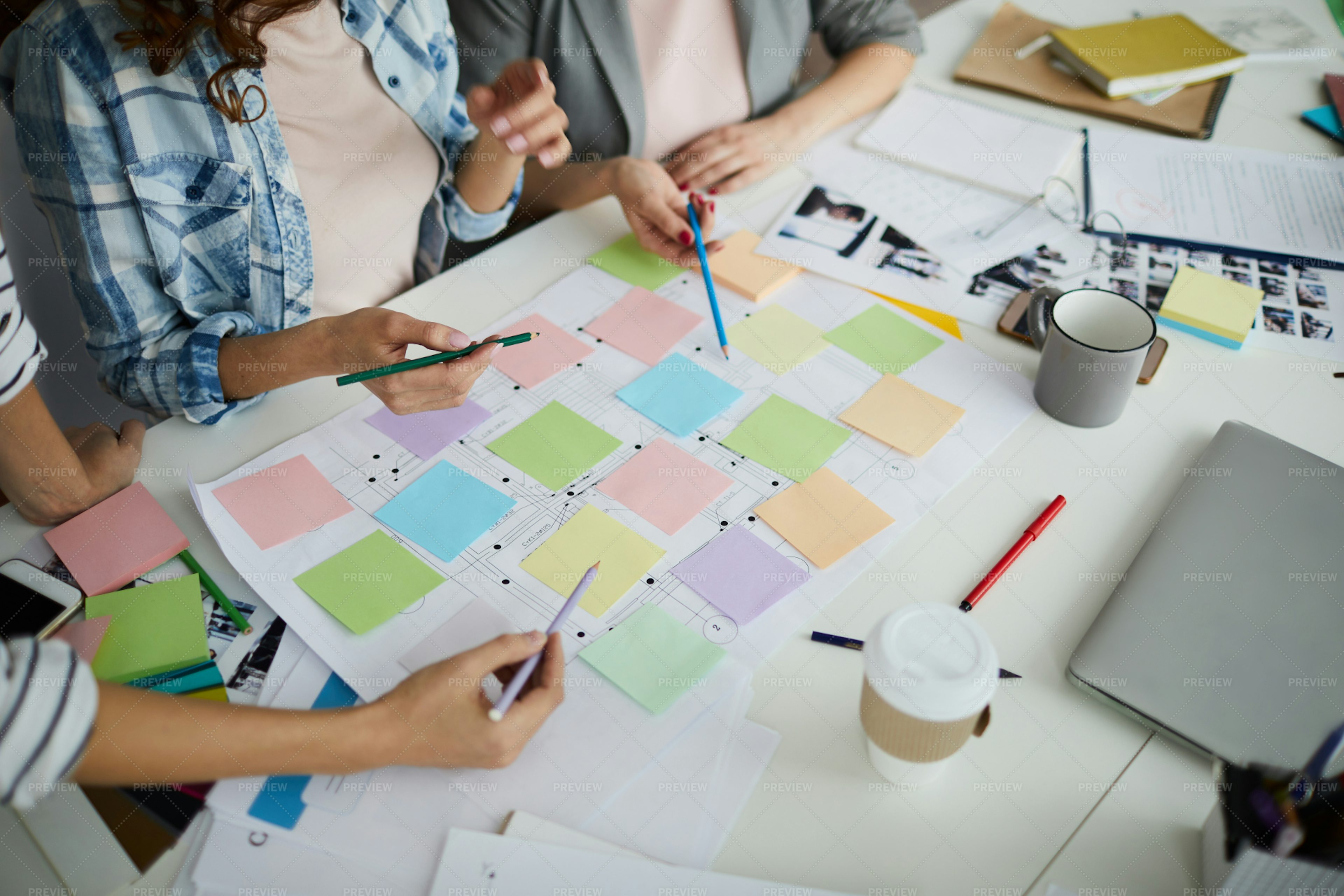 creative-team-planning-roadmap-stock-photos-motion-array