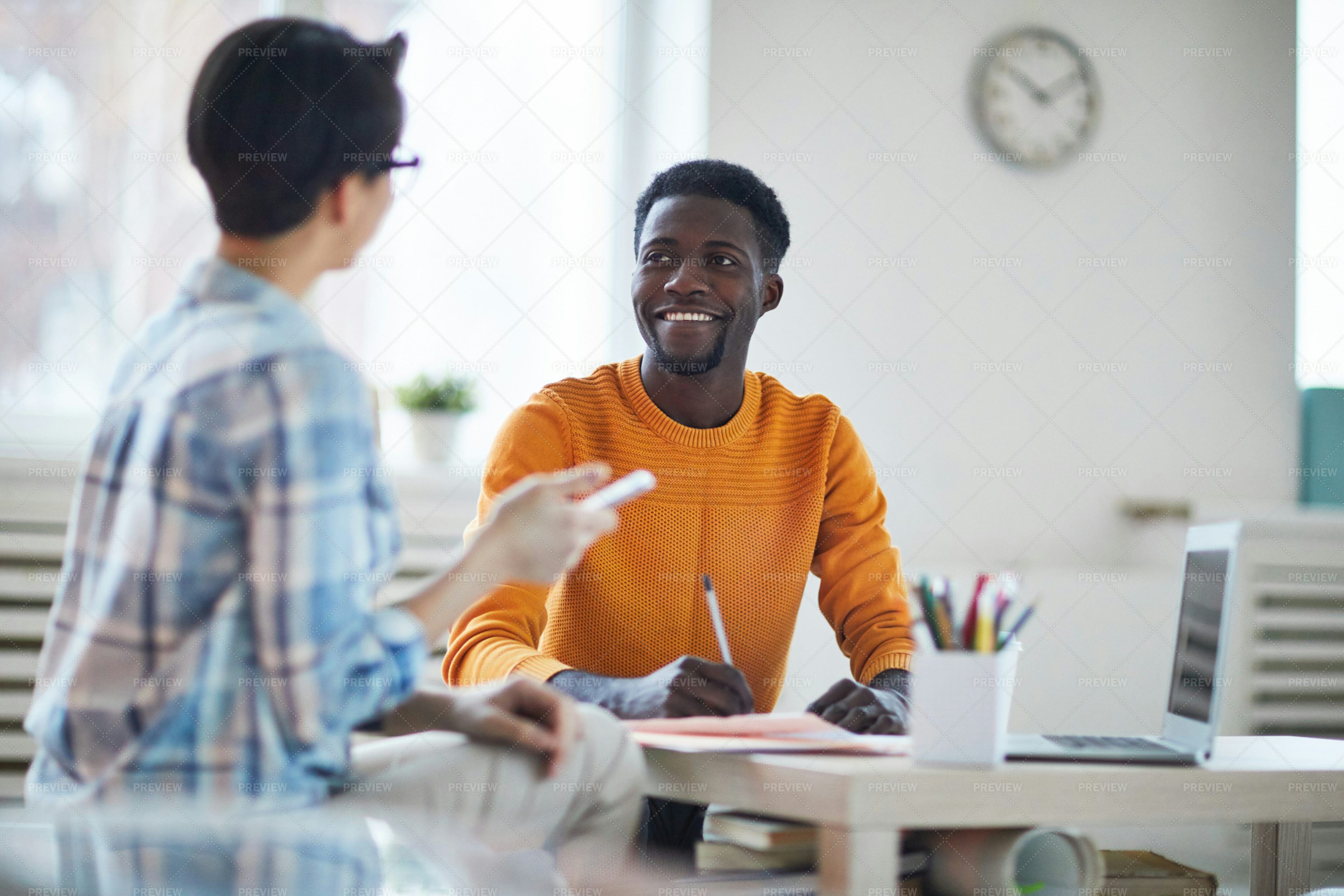 conversation-of-managers-stock-photos-motion-array