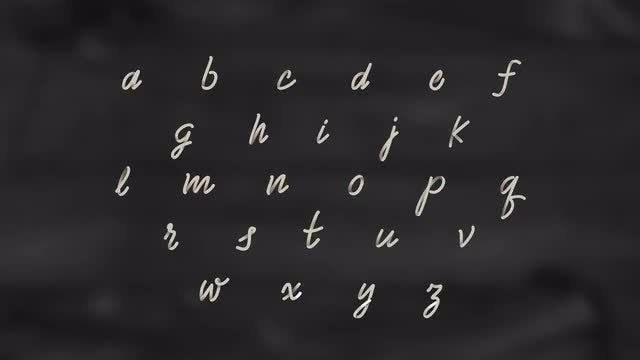 Animated Font: Stock Motion Graphics