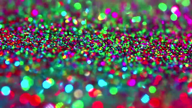 Christmas Glitter Stock Video Motion Array