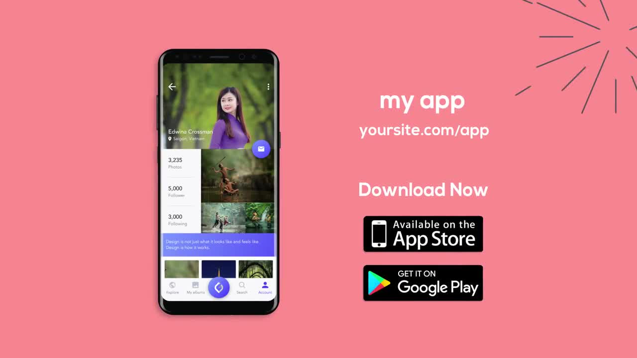 Android Mobile App Promotion After Effects Templates