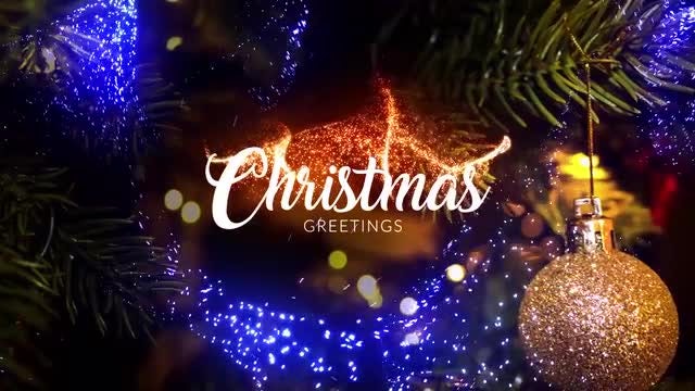 Christmas and New Year Greetings Opener: After Effects Templates