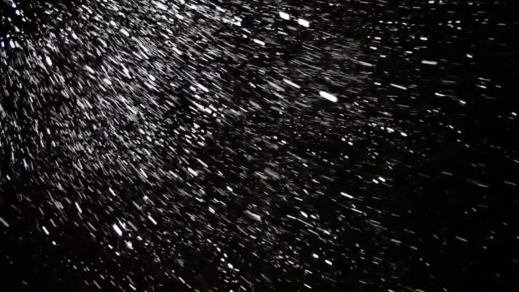 Fast snow flies: Stock Video