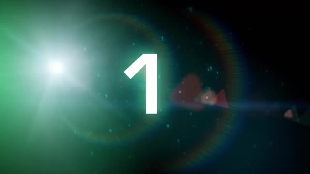 Space Countdown: Stock Motion Graphics