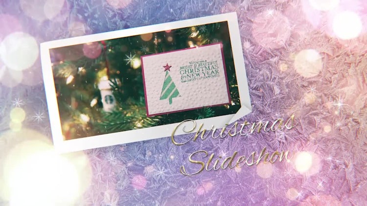 Christmas Holidays Slideshow Opener: Premiere Pro Templates