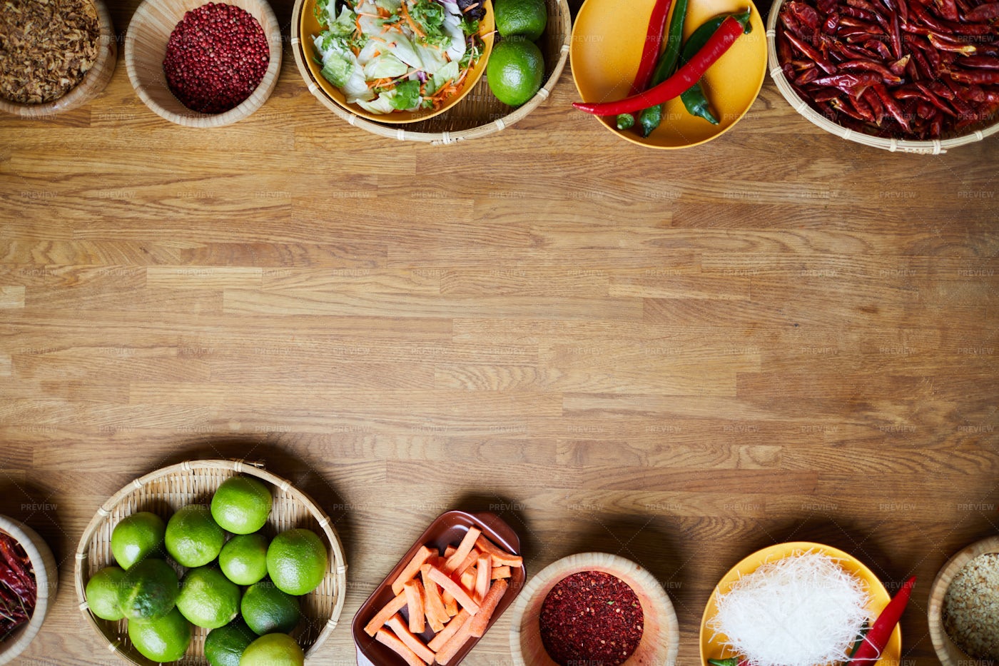 Spices Background: Stock Photos