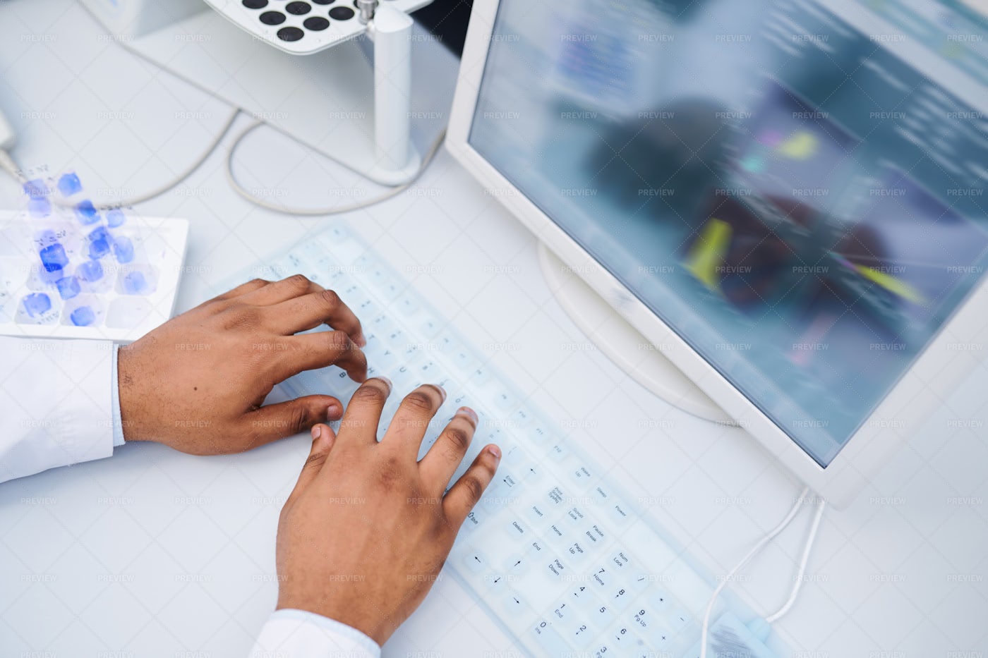 Using Computer Program For...: Stock Photos