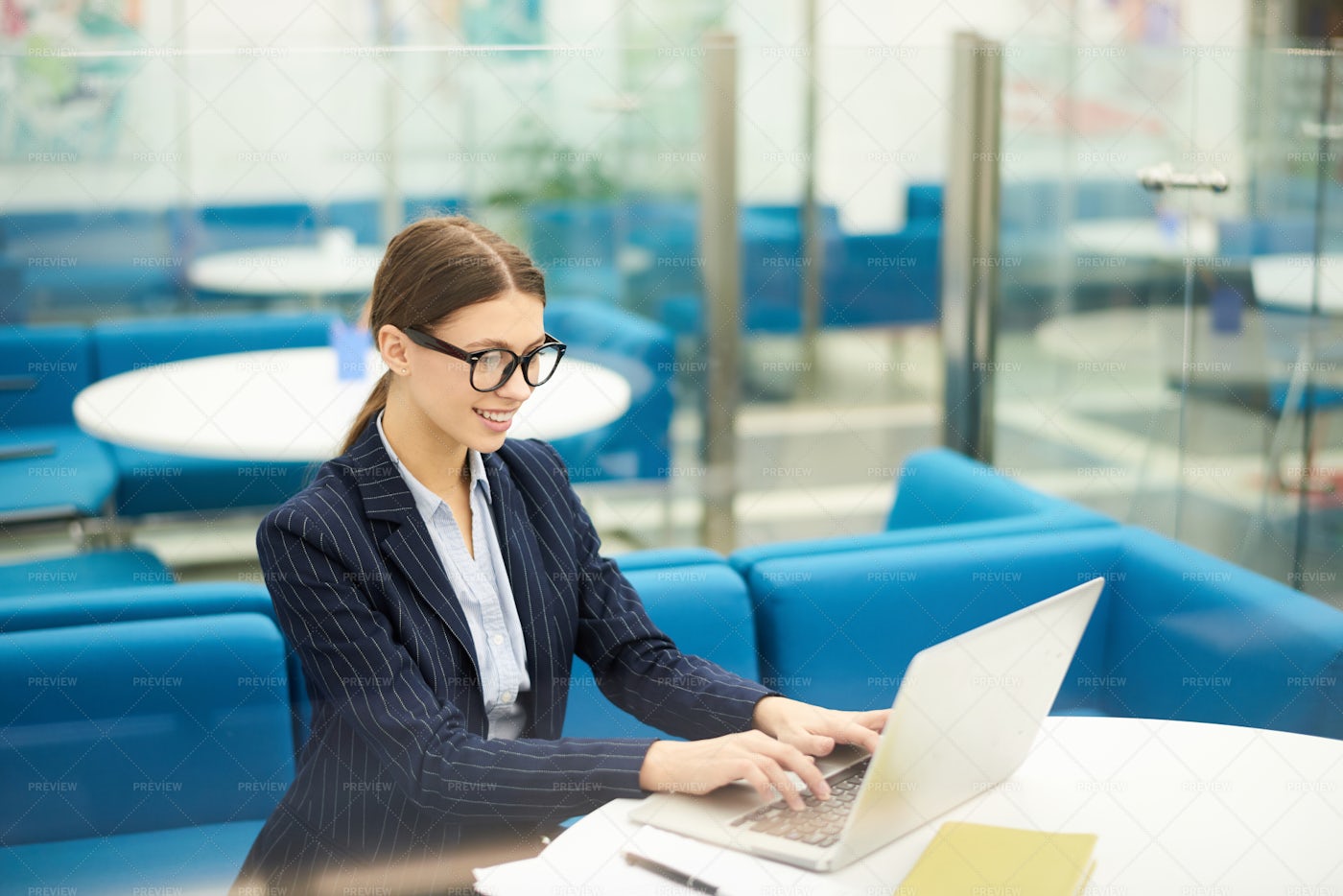 Young Business Intern: Stock Photos