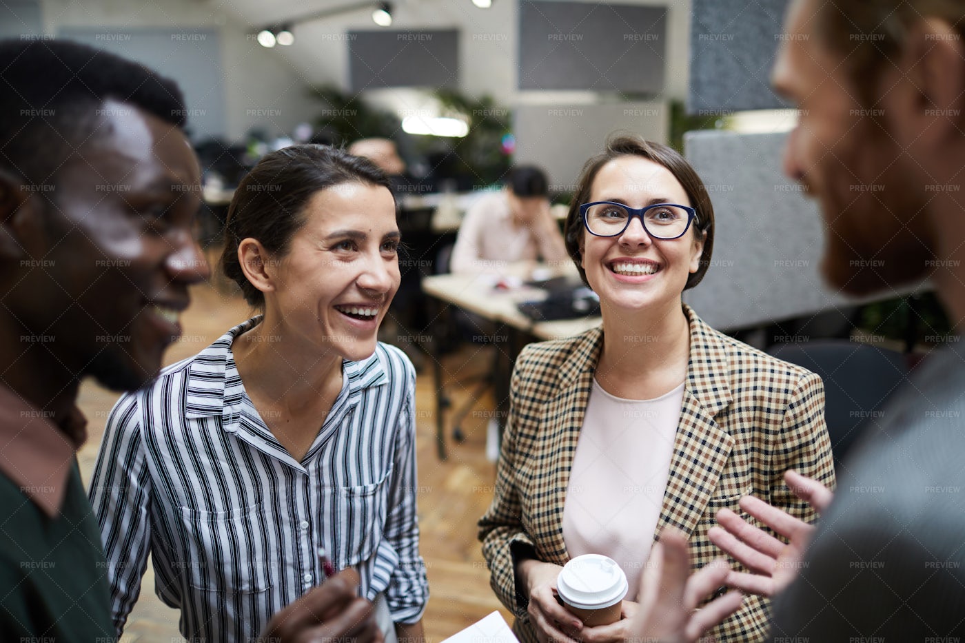 Business People Having Fun At...: Stock Photos