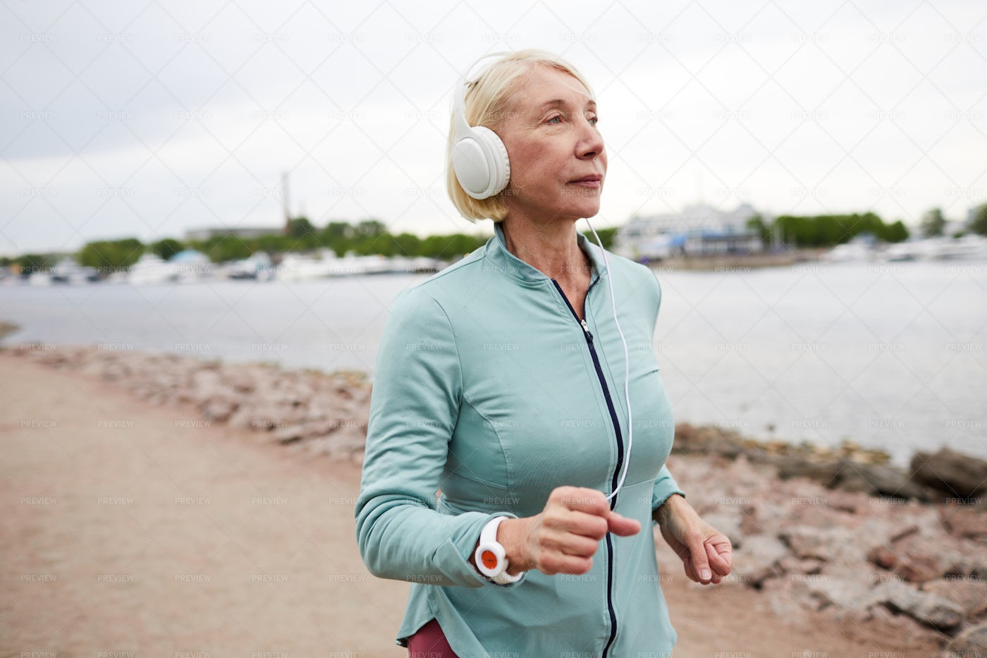 Training With Music: Stock Photos