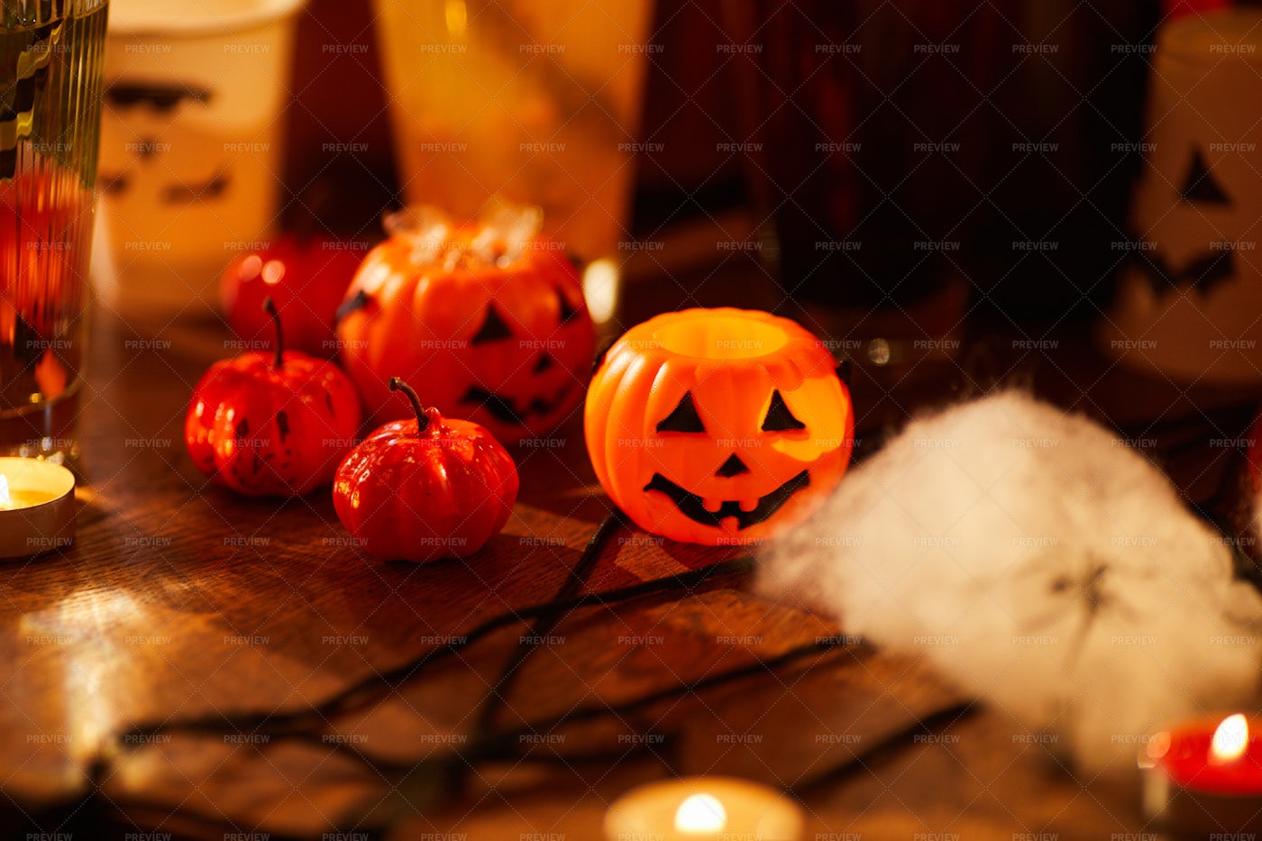 Decorations For Halloween: Stock Photos