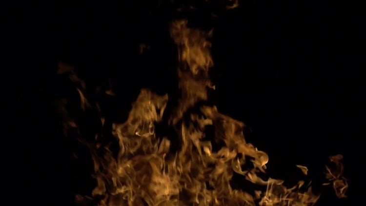 Slow Motion Fire: Stock Video