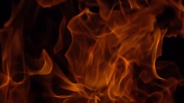 Slow Motion Fire: Stock Video