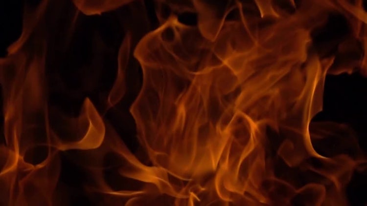 Slow Motion Fire: Stock Video