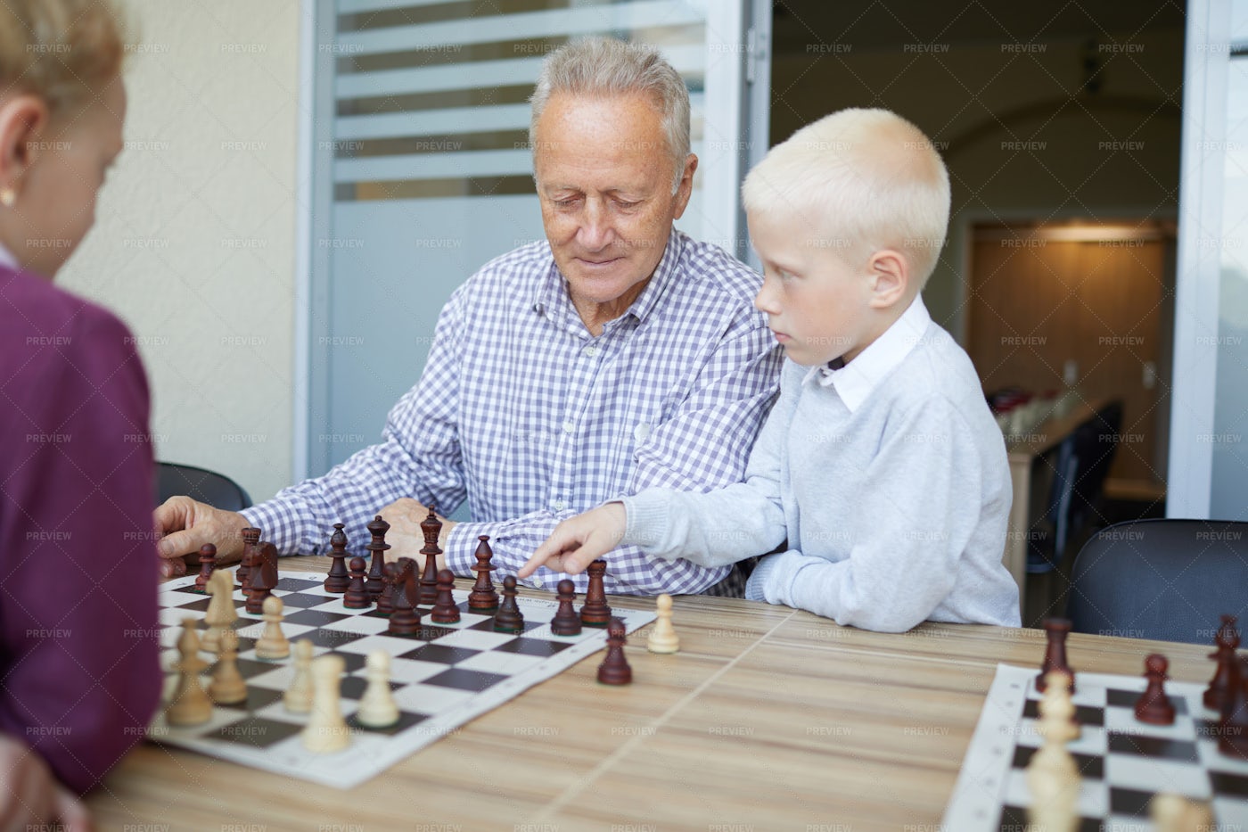 Suggesting Chess Move: Stock Photos