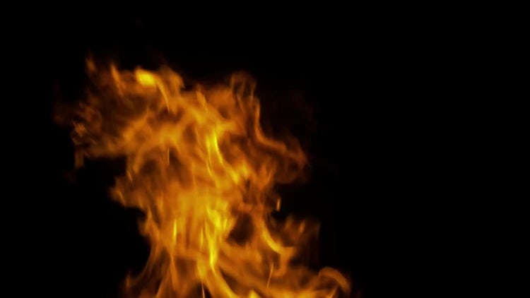 Slow Motion Fire: Stock Video