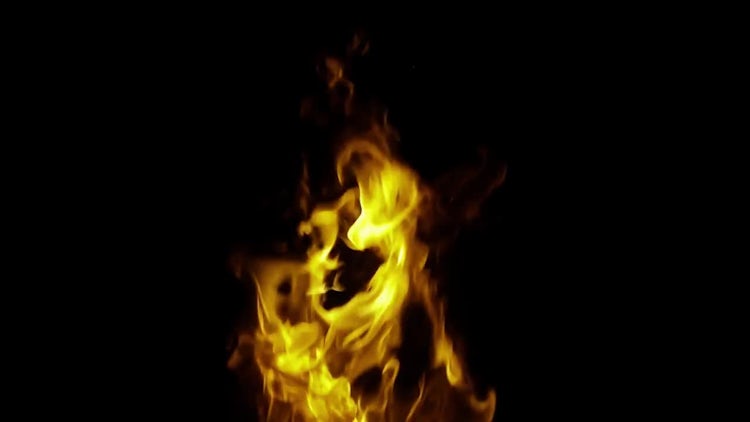 Slow Motion Fire: Stock Video