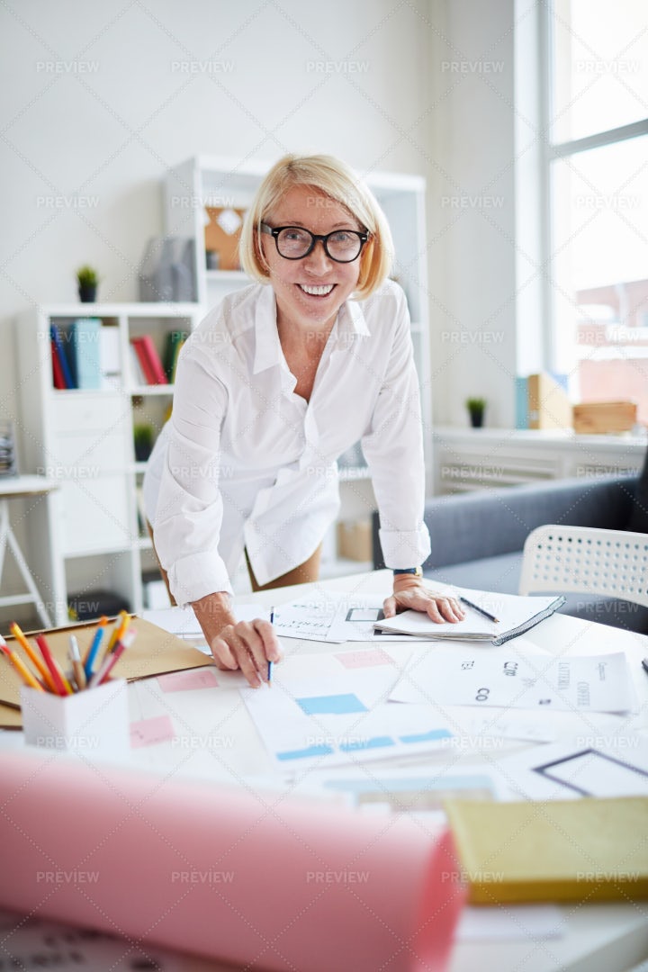 Mature Designer: Stock Photos