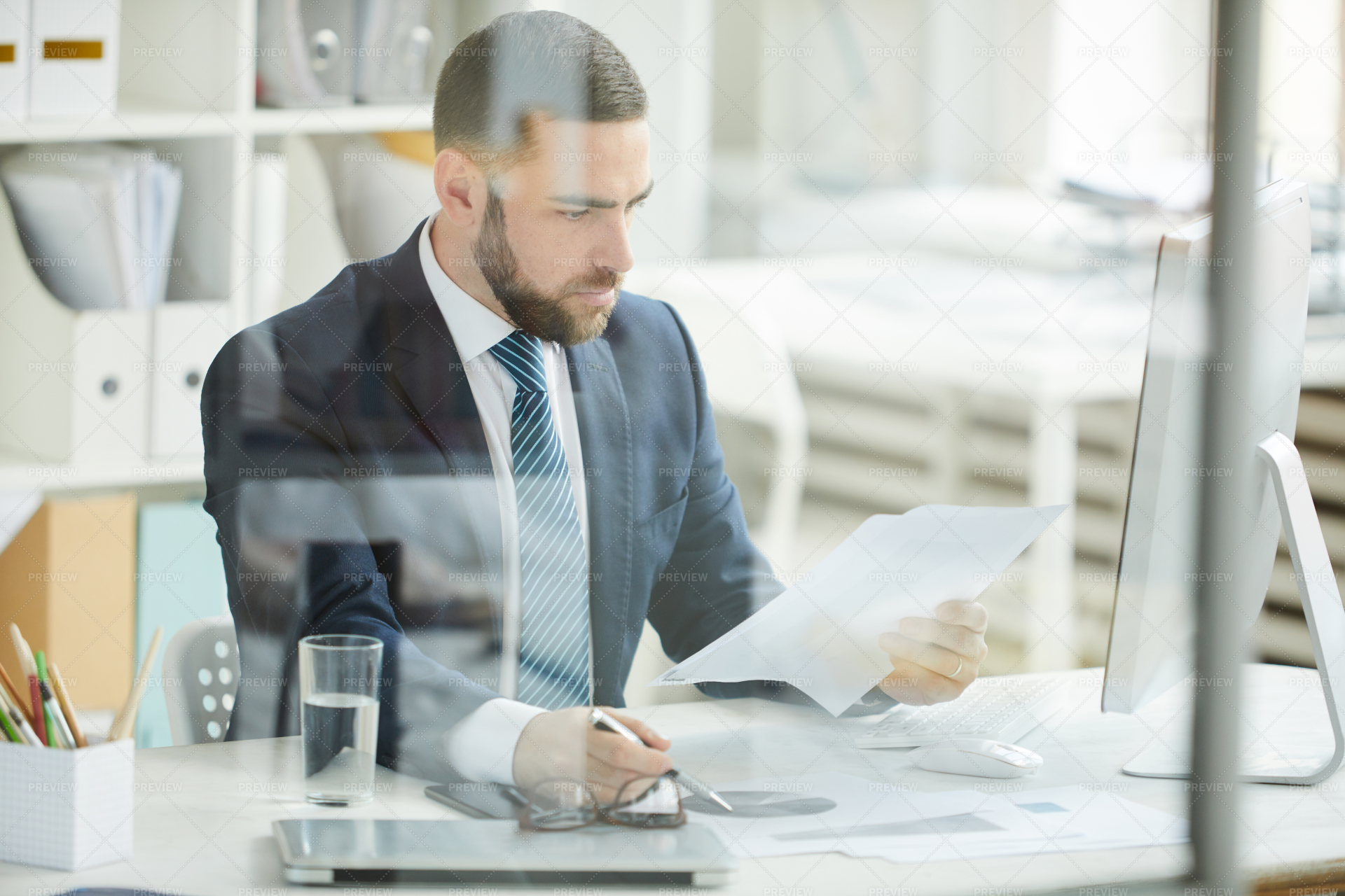 Financial Analyst At Work - Stock Photos | Motion Array