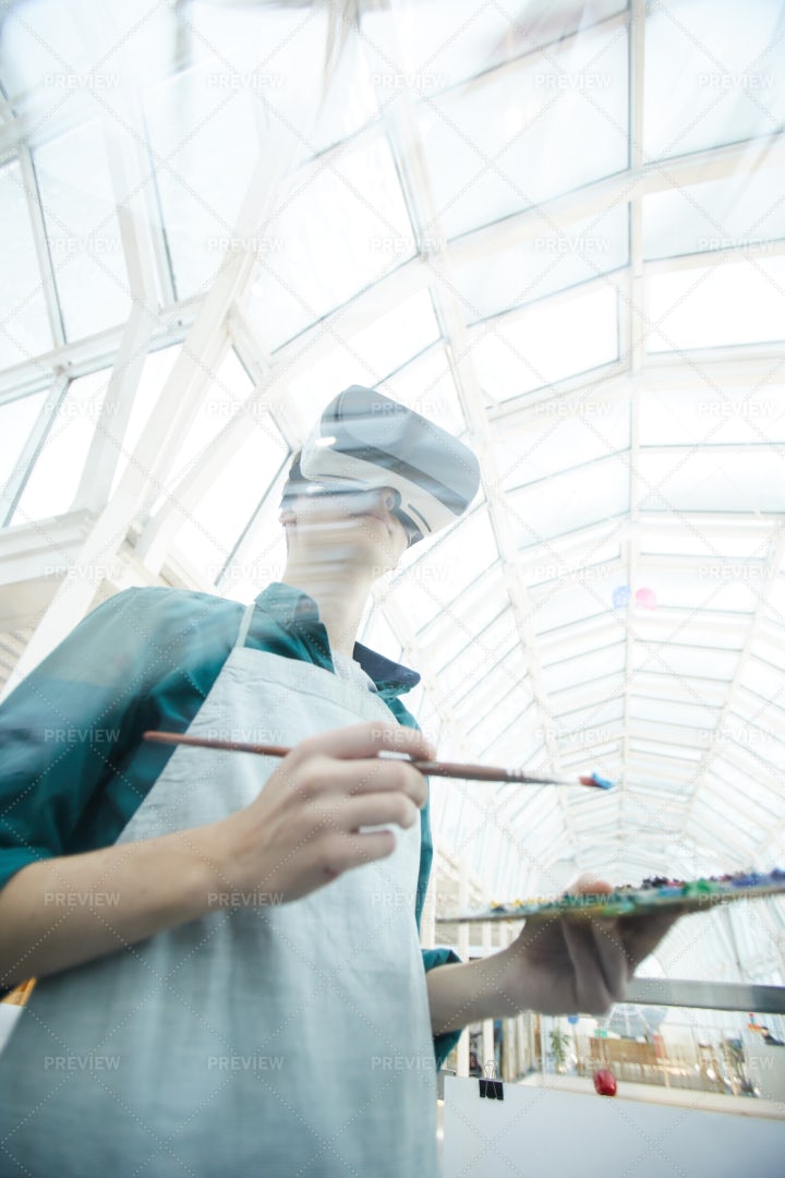 Artist In VR: Stock Photos