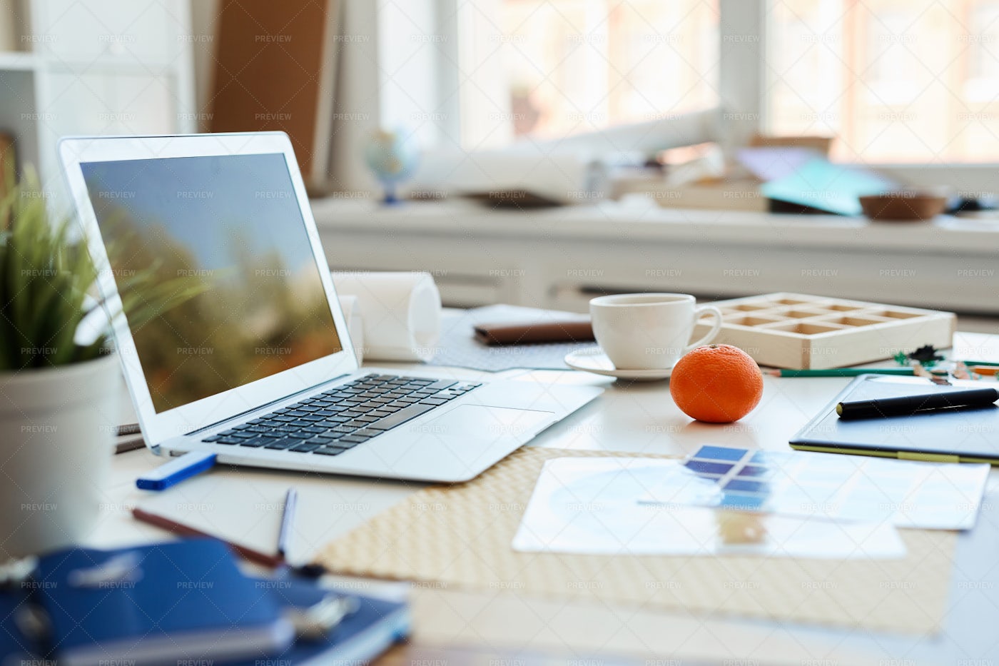 Creative Space For Work: Stock Photos