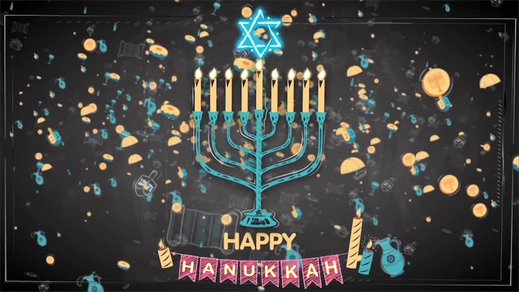Happy Hanukkah: After Effects Templates