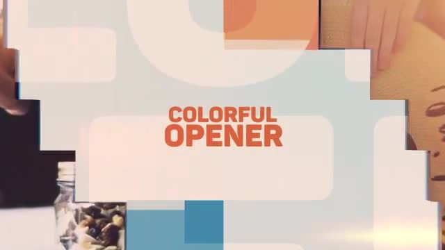 Colorful Opener: After Effects Templates