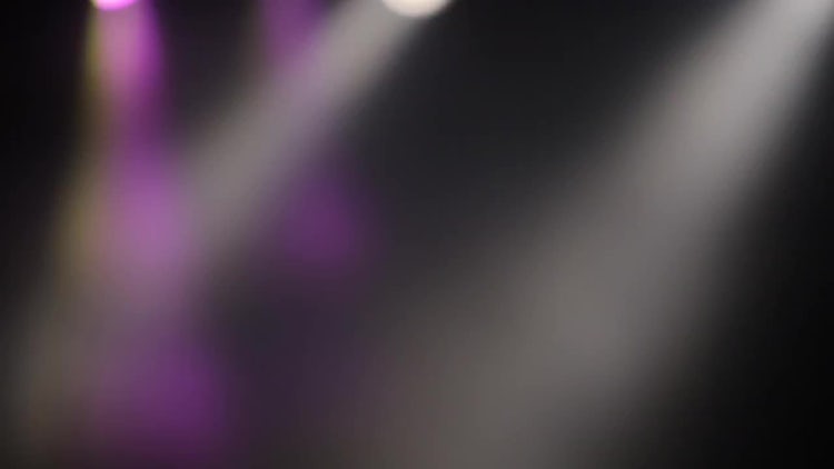 Lights on stage: Stock Video