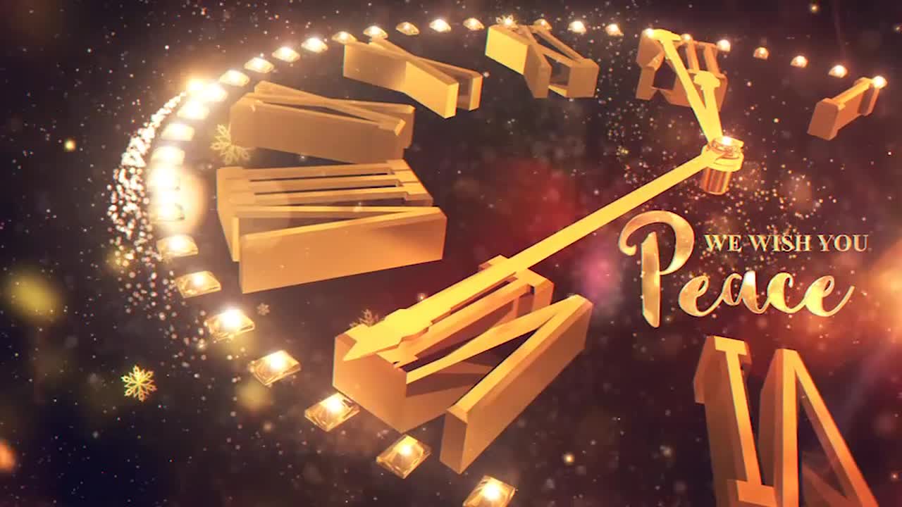 New Year Countdown After Effects Templates Motion Array