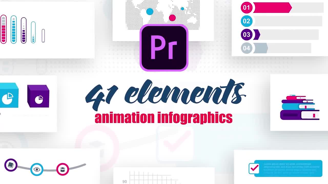 Infographics MOGRT Vol 8 Motion Graphics Templates Motion Array