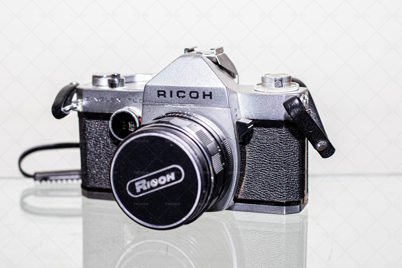 Old Ricoh Camera: Stock Photos