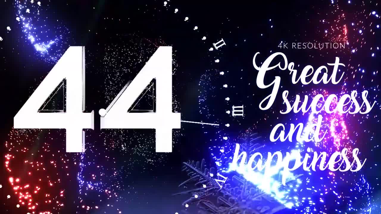 New Year Midnight Countdown After Effects Templates Motion Array
