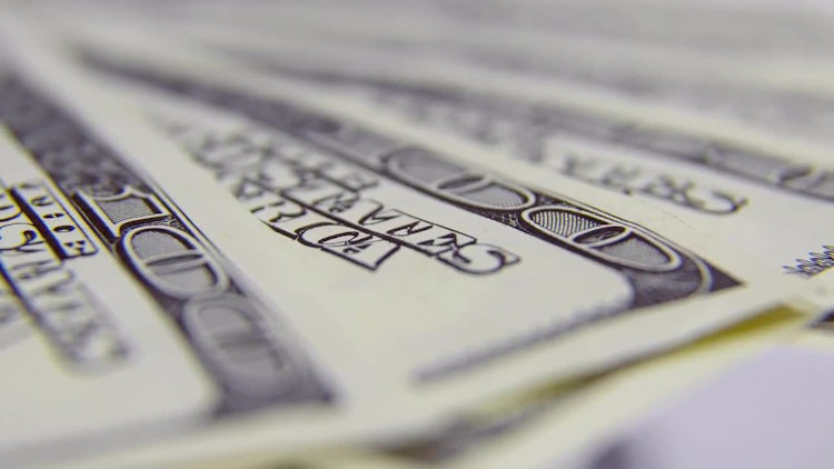 Dollars, Macro Shot: Stock Video
