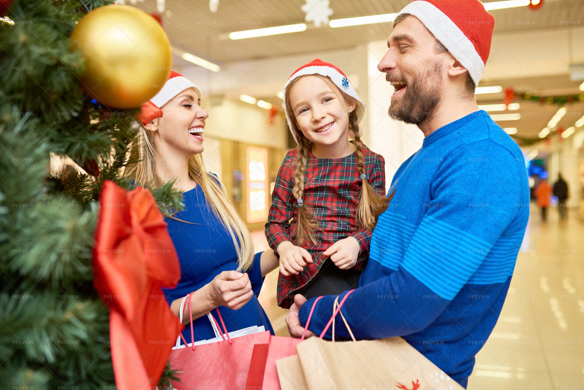 family santa hats