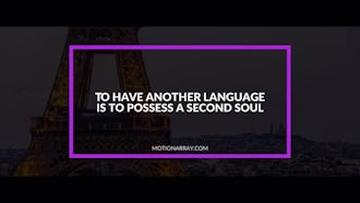 Motion Titles: Premiere Pro Templates
