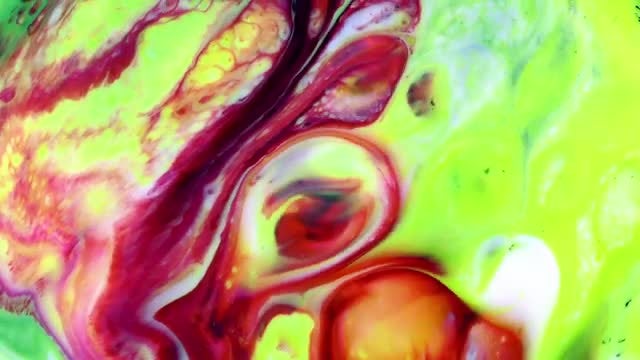 Colorful Ink Paint Blast Turbulence 8: Stock Video
