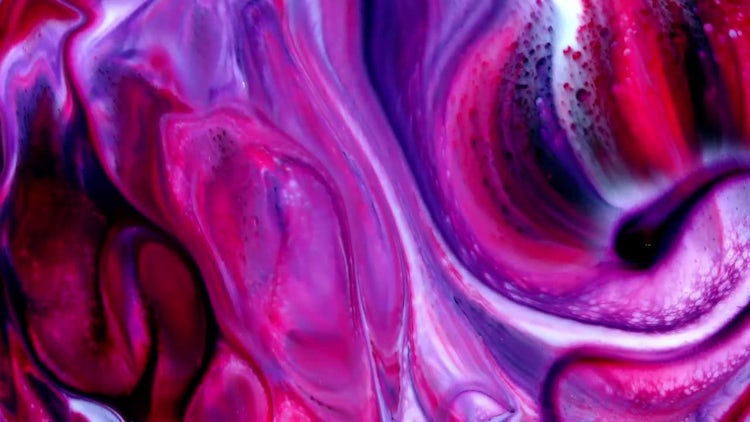 Colorful Ink Paint Blast Turbulence 15: Stock Video