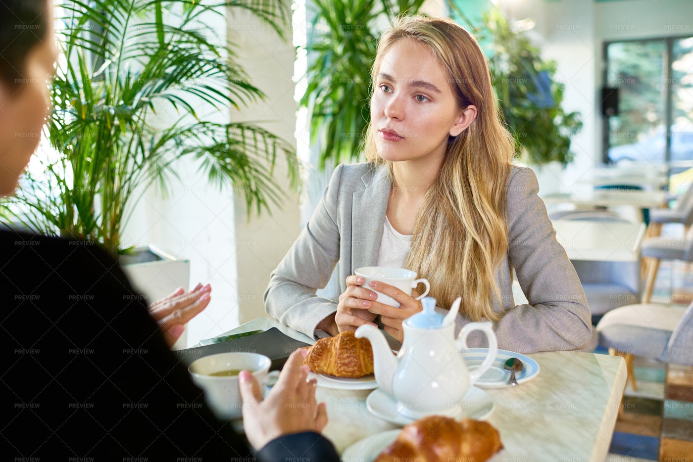 Discussion Of Start-up Project: Stock Photos