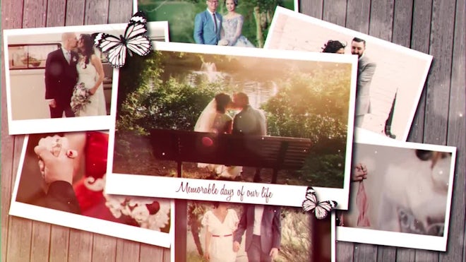 Wedding Photo Slide - After Effects Templates | Motion Array