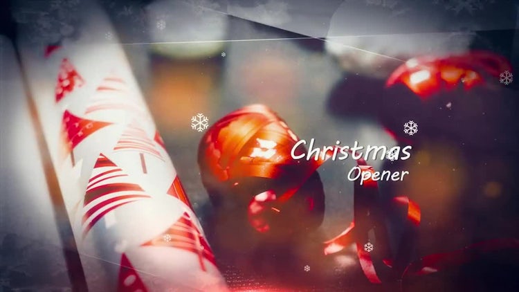 Christmas Intro: After Effects Templates